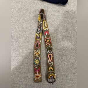 Pistil Multicolor Embroidered Women's Belt